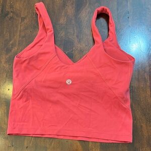 lululemon athletica Vibrant Red Sports Bra